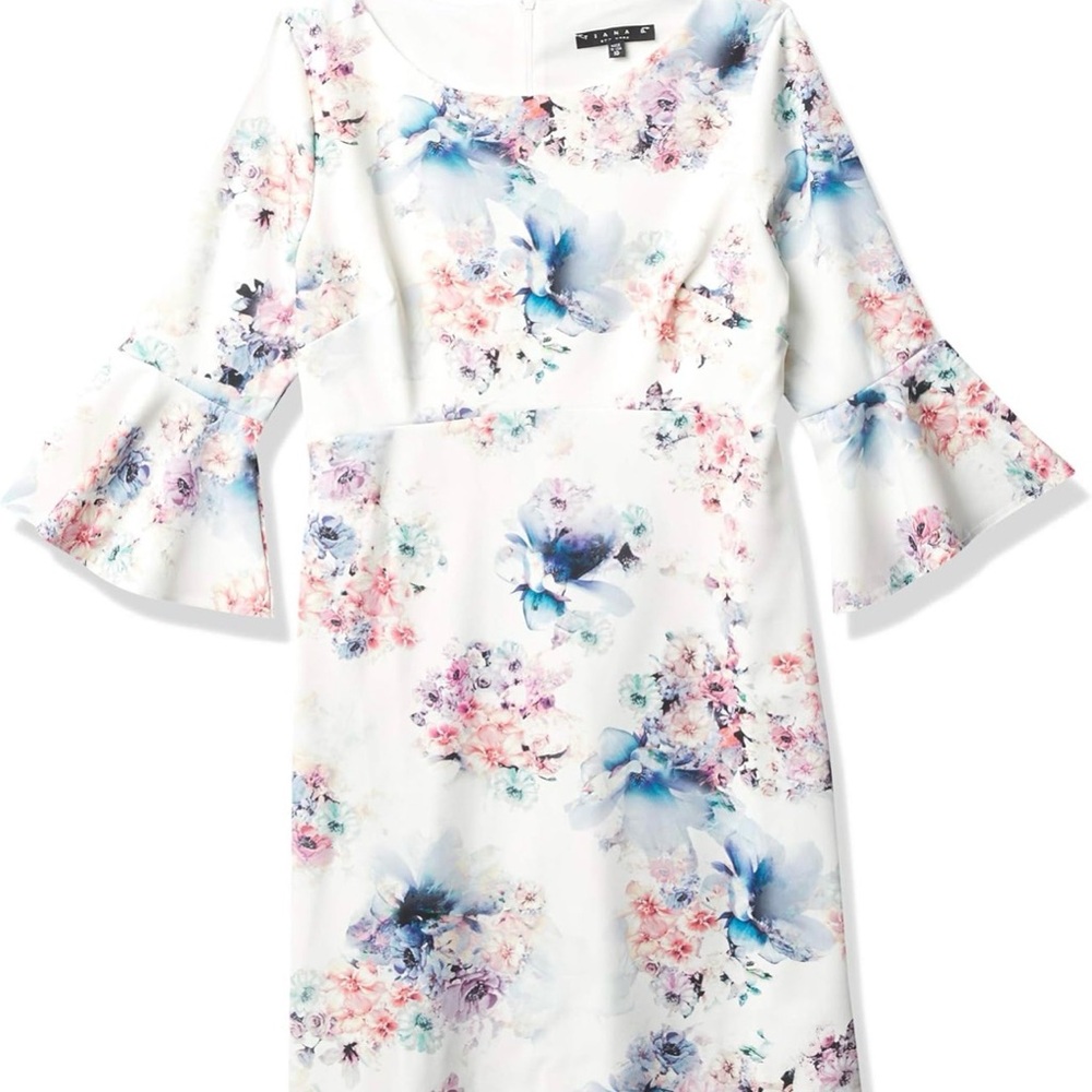 Floral Bell Sleeve Dress